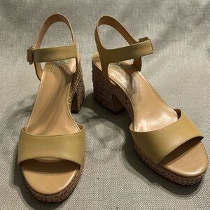 Vince Camuto Tan Espadrille Sandals